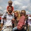 Christina Surer, Martin Tomczyk Und Kinder Am Nürnburgring | Schweizer mit 4 Kinder Familie,