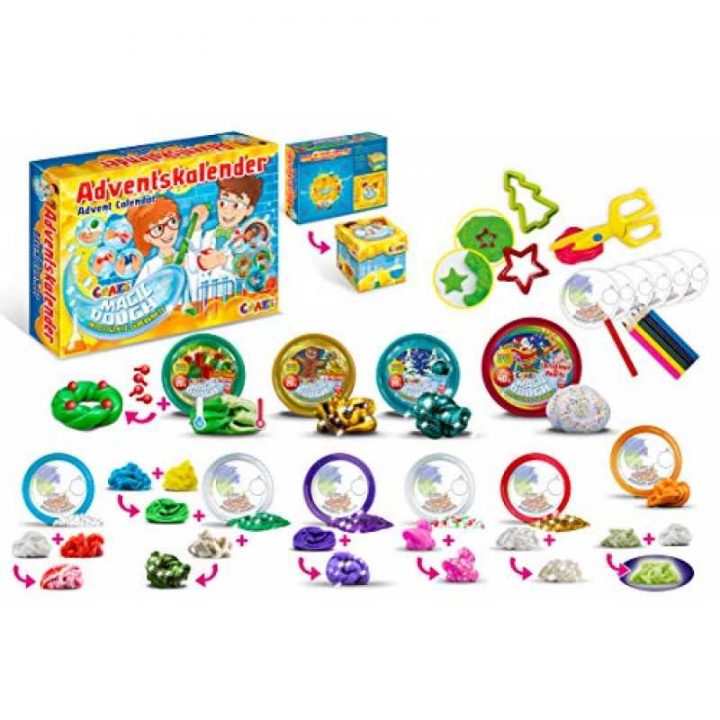 Craze Adventskalender Magic Dough Superknete 2019 Weihnacht Trend 2021 bei Adventskalender 2021 Kinder Bilder