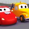 Das Rennauto Und Tom Der Abschleppwagen In Car City | Lastwagen Bau für Kinder Bilder Auto