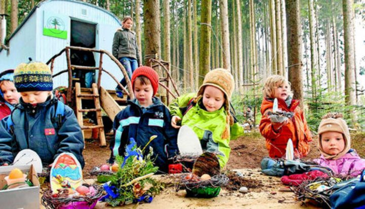 Dem Osterhasen Auf Der Spur - Kempten mit Kinder Bilder Neben Der Spur