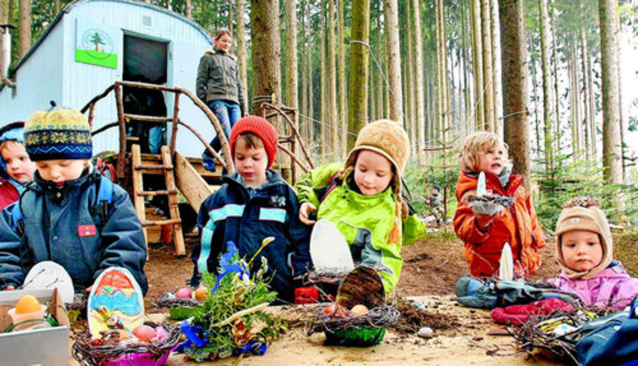 Dem Osterhasen Auf Der Spur - Kempten mit Kinder Bilder Neben Der Spur