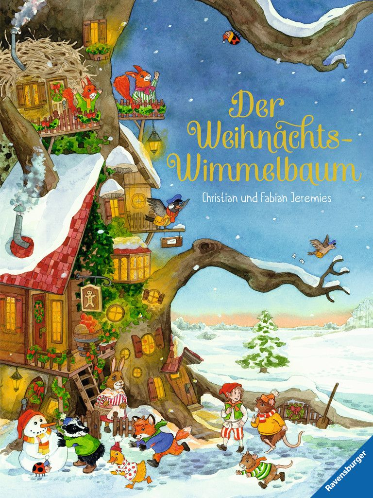 Der Weihnachts-Wimmelbaum - Kinderbuchlesen.de | Kinderbücher mit Wie Wichtig Sind Bilderbücher Für Kinder