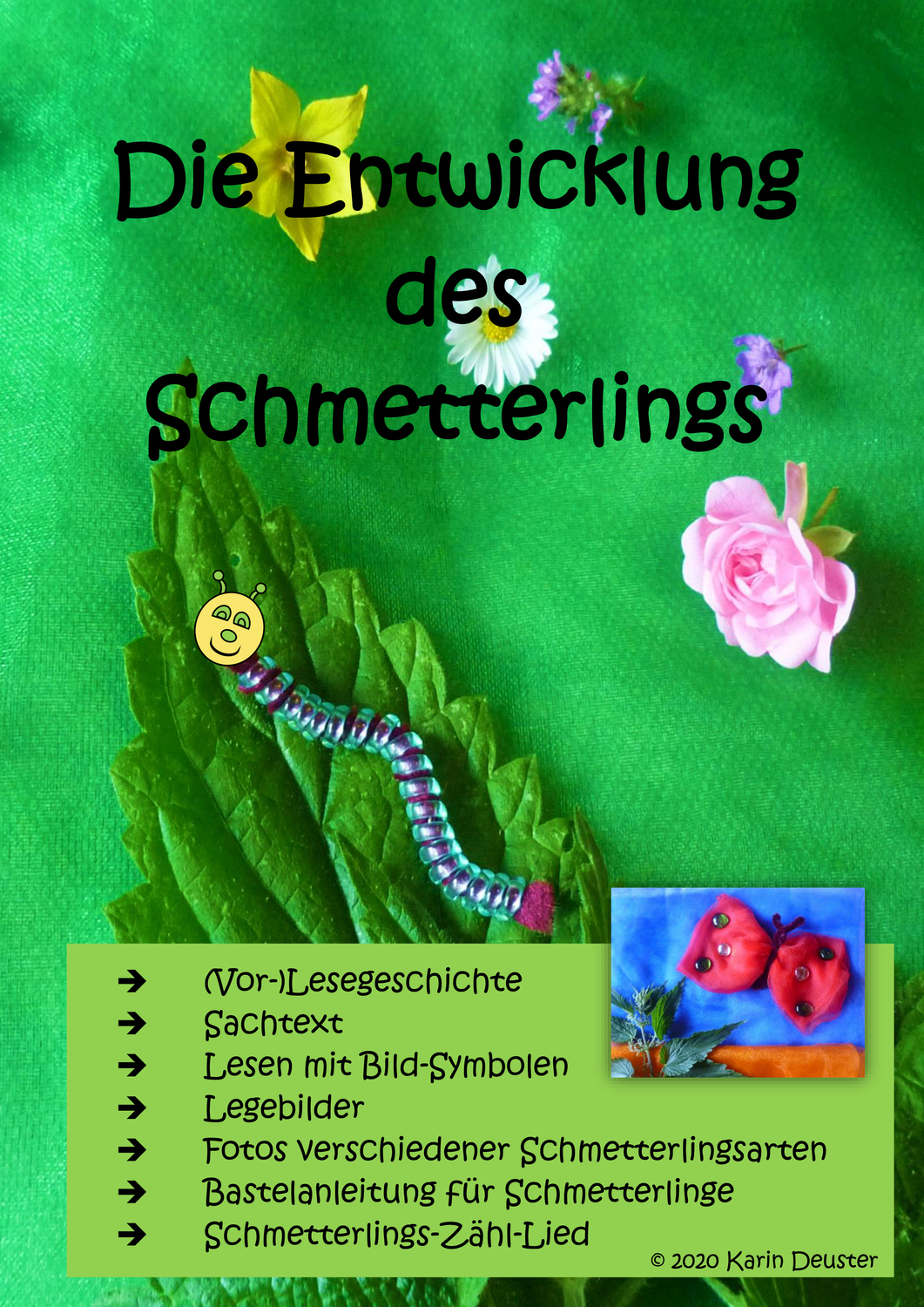 Die Entwicklung Des Schmetterlings - Unterrichtsmaterial Im Fach bei Kinder Entwicklung Bilder