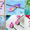 Die Ersten Kunstexperimente - Malen Mit Hand- Und Fußabdrücken verwandt mit Kinder Bilder Einfach Malen