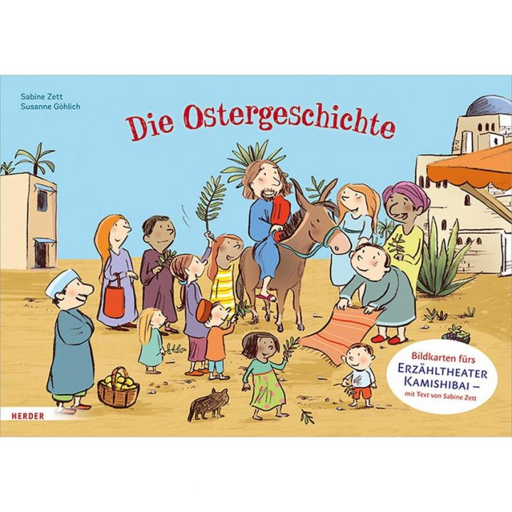 Die Ostergeschichte. Bildkarten Fürs Erzähltheater Kamishibai | Vivat.de bei Ostergeschichte Kinder Bilder