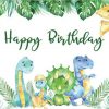 Dinosaurier Dschungel Party Kulisse Bild Kinder Geburtstag | Etsy bestimmt für Kinder Bild Dinosaurier