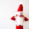 Diy Bastelidee Für Kinder Weihnachtsmann / Nikolaus Aus Pappe Und für Bilder Kinder Mit Maske