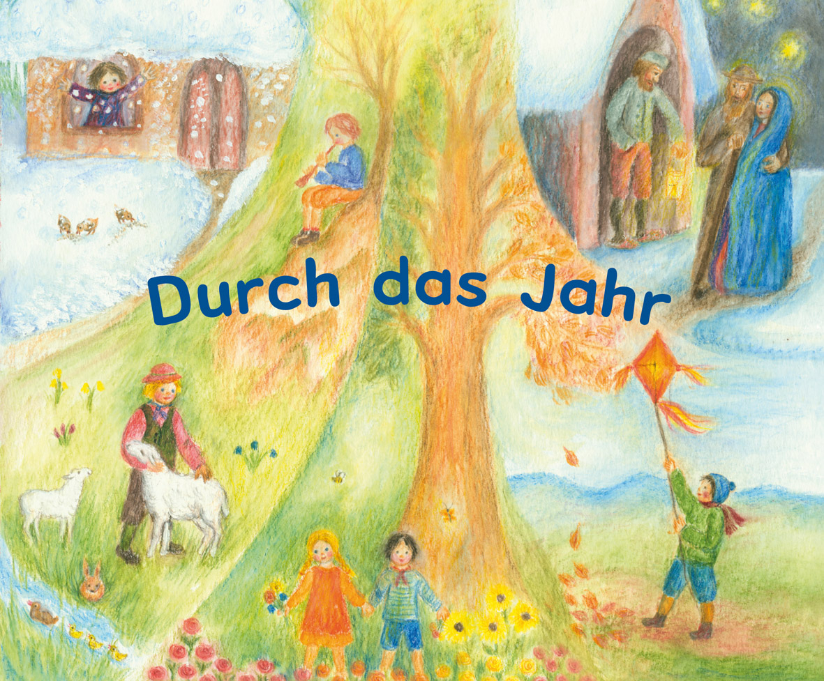 Durch Das Jahr | Mellinger Verlag in Bildmappe Für Kinder 12 Bilder Durch Den Jahreslauf