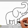 Elefant Kinder Malen - Tier Malen bestimmt für 3D Bilder Malen Für Kinder,