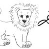 🦁 Löwe Schnell Zeichnen Lernen 🦁 Tiere, Zoo 🦁 How To Draw A Lion For in Kinder Bilder Löwe