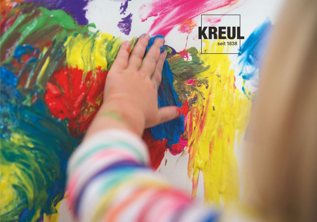 Fingerfarben - Malen &amp; Basteln Mangott innen Wenn Kinder Gruselige Bilder Malen