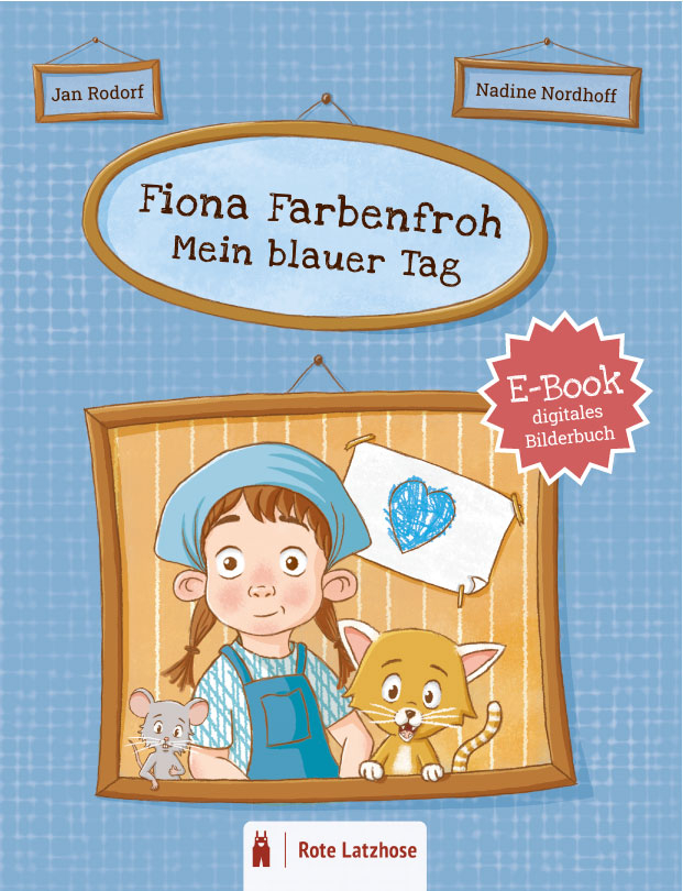 Fiona Farbenfroh - Mein Blauer Tag | Die Farbe Blau Entdecken: Ein bestimmt für Bilderbuch Kinder 2 Jahre