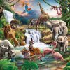 Fototapete Kinderzimmer Dschungel Tiere Afrika-Walltastic Fototapete verwandt mit Welche Bilder Interessieren Kinder