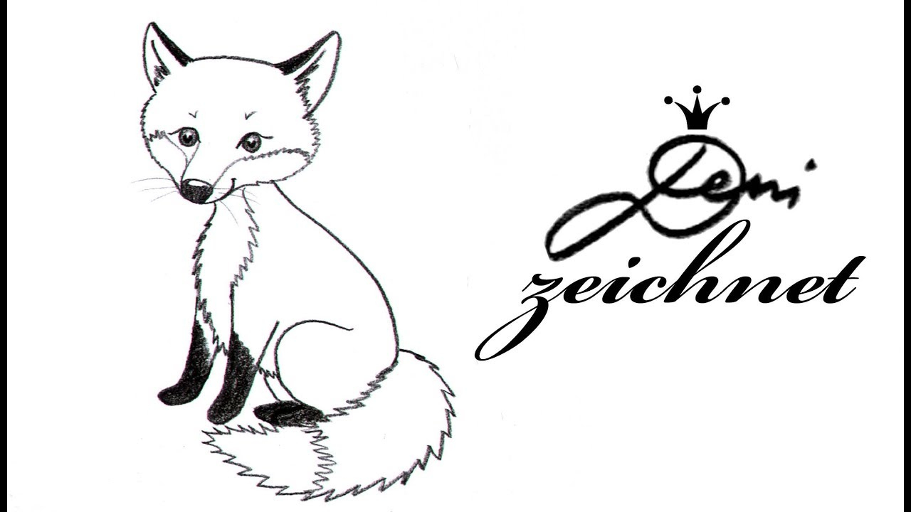 Fuchs Zeichnen Lernen Für Kinder Einfach 🦊 How To Draw A Fox For bestimmt für Bilder Zum Nachzeichnen Für Kinder,