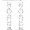 Fünf Bunte Käfer: Unterschiede Suchen Und Finden | Fehlerbilder bei Kinder Bilder Unterschiede Finden