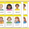 Gefühle Und Emotionen Memory Karten (Teacher Made) für Emotionen Kinder Bilder