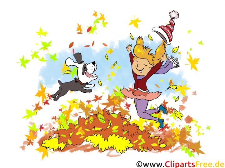 Gratis Bilder Frohe Kinder Im Herbst über Bilder Kinder Clipart Kostenlos