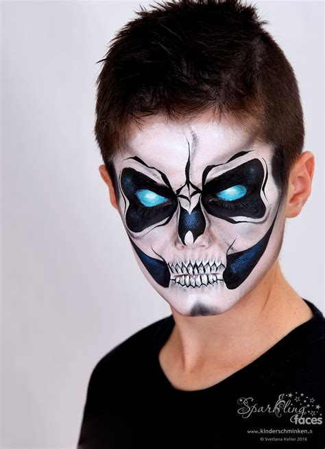 Halloween Schminken Kinder Skelett, Enormt Utbud Av Skelett Och für Vampir Schminken Kinder Bilder