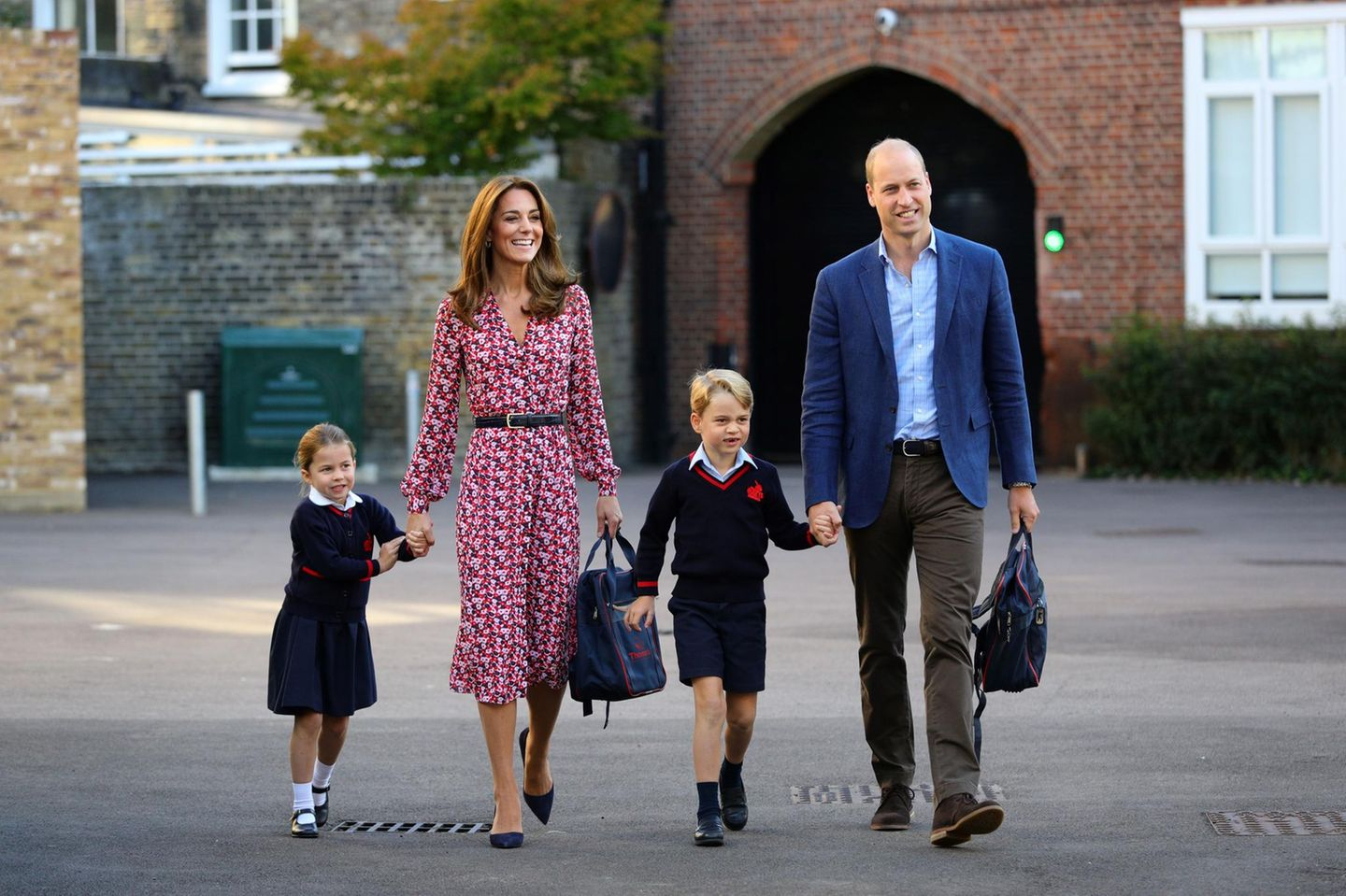Herzogin Catherine: So Bereitet Sie Ihre Kinder Auf Die Schule Vor mit Herzogin Kate Kinder Bilder