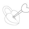 Herzschloss Mit Schlüssel Zeichnen - Dekoking - Diy Bastelideen mit 3D Bilder Zeichnen Für Kinder