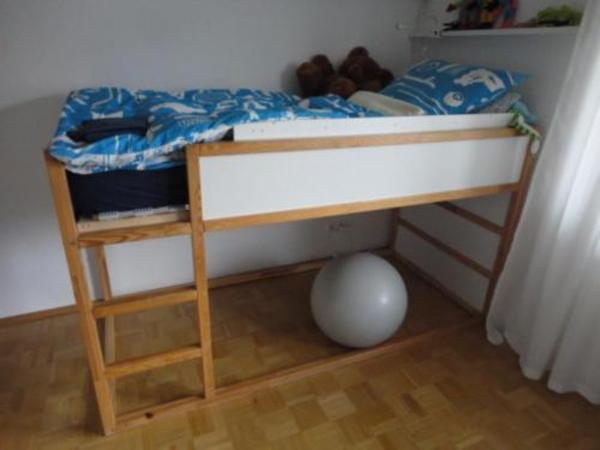 Ikea Kura Hochbett + Tunnel Türkis In Wörth - Kinder-/Jugendzimmer bestimmt für Ikea Kinder Bilder