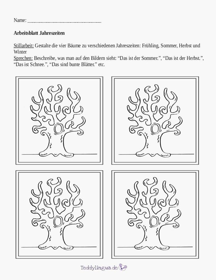 Jahreszeiten Malvorlagen | Jahreszeiten Arbeitsblatt, Arbeitsblätter für Kindergarten Jahreszeiten Bilder