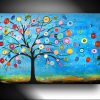 Jean Sanders --- 120X80Cm Baum Abstrakt/Bunt | Abstrakt, Abstrakt Malen bei Wenn Kinder Gruselige Bilder Malen