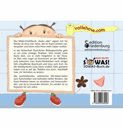 Kacks Ade! Das Bilder-Erzählbuch Für Kinder, Die Keine Volle Hose Mehr bei Kleinwuchs Kinder Bilder