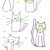 Katzen Malen Leicht Gemacht - Ideen Für Kinder Und Anfänger ganzes Bilder Für Kinder Zum Nachmalen,