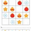 Kerst Sudoku Voor Kinderen. Educatief Spel Voor Kinderen. | Premium Vector verwandt mit Sudoku Kinder 4X4 Bilder