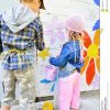 Kinder, Die Graffiti Zeichnen Stockbild - Bild Von Kind, Konzepte: 34036703 in Bild Kind 3 5 Jahre