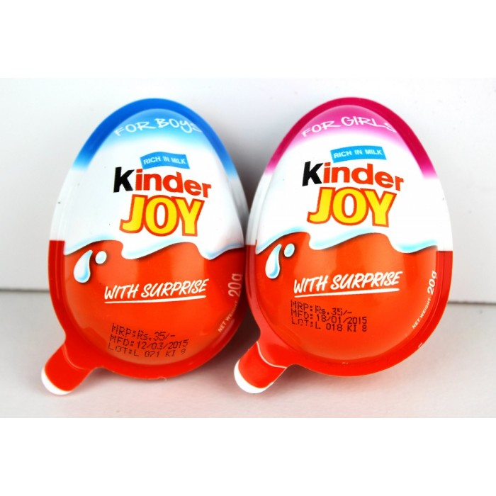 Kinder Joy Chocolates - Pack Of 48Kinder Joy Chocolates - Pack Of 48 in Kinder Joy Picture,