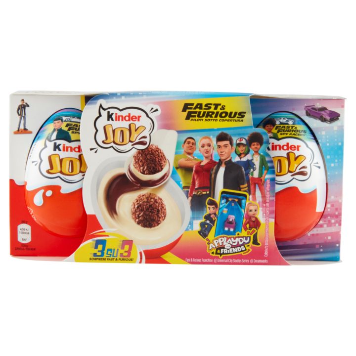 Kinder Joy Jurassic World 3 X 20 G | Carrefour bestimmt für Foto Kinder Joy,