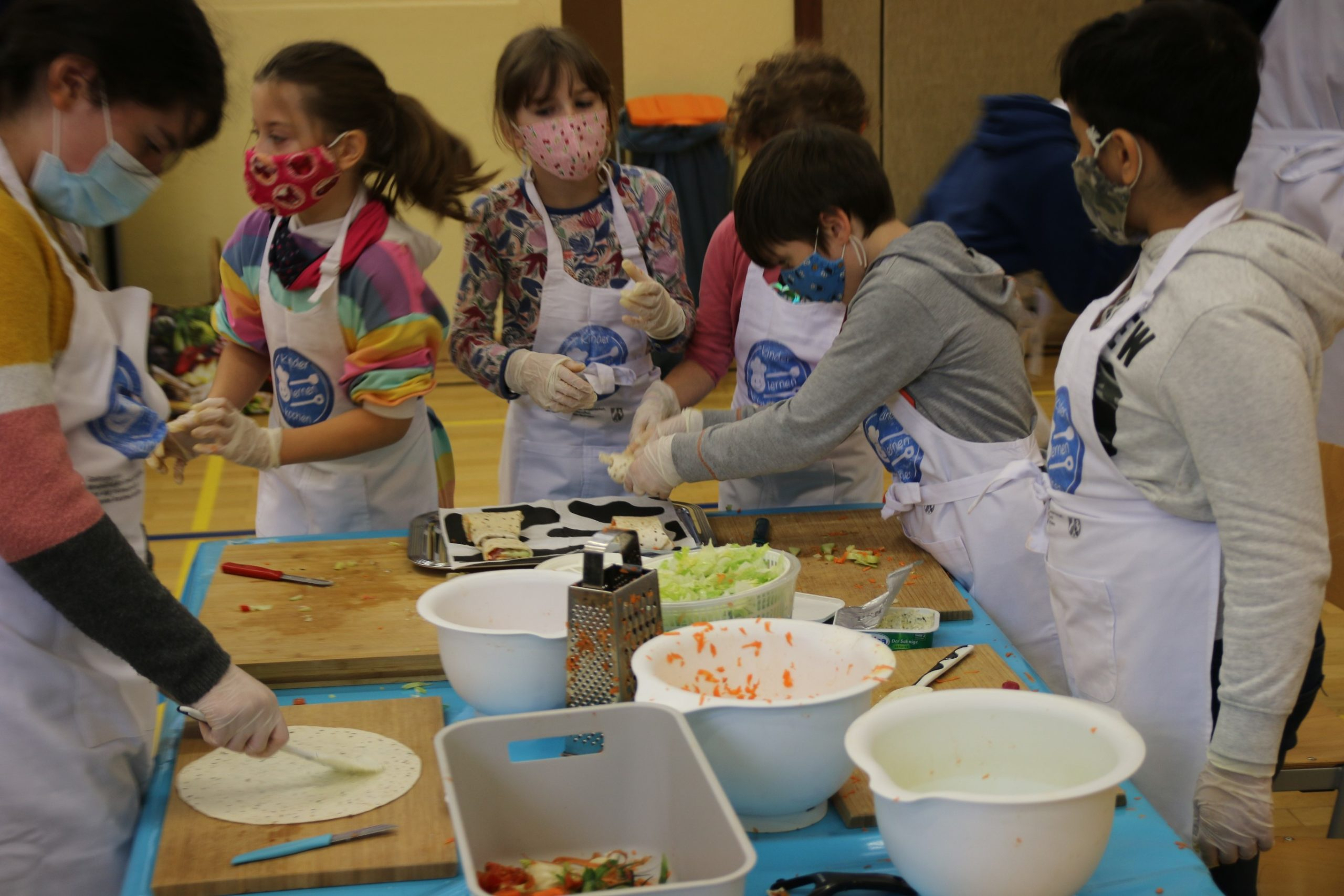 Kinder Lernen Kochen In Der Südschule » Dn-News ganzes Kinder Bilder Unterhalb Der Schule