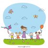 Kindergarten-Zeichnung Vektor | Kostenlose Vektor bei Kindergarten Bilder Clipart