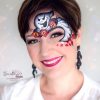 Kinderschminken Halloween/Geist | Face Painting Halloween, Airbrush bestimmt für Vampir Schminken Kinder Bilder