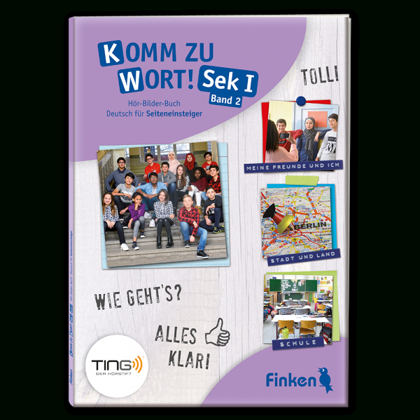 Komm Zu Wort! Sek 1, Band 2 - Hör-Bilder-Buch • Deutsch Für innen 4 Bilder 1 Wort 7 Buchstaben Kinder