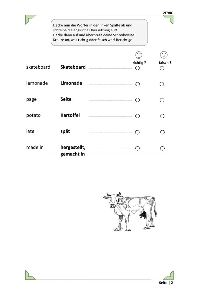 Kostenlose Übungen Bei Lrs Englisch - Fernkurs über Was Lernen Kinder Bei Einer Bilderbuchbetrachtung