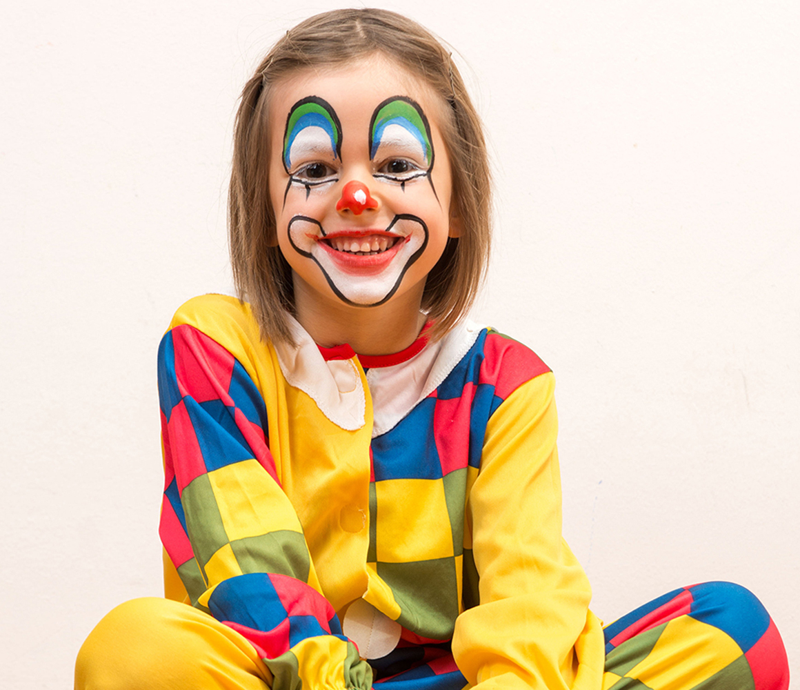 Kunterbunte Faschingsgesichter - Ideenwerk bestimmt für Clown Schminken Kinder Bilder
