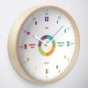 &quot;Lernuhr Für Kinder Im Minimaldesign © Hatgirl.de (Uhr, Für Kinder mit Uhr Lernen Kinder Bilder