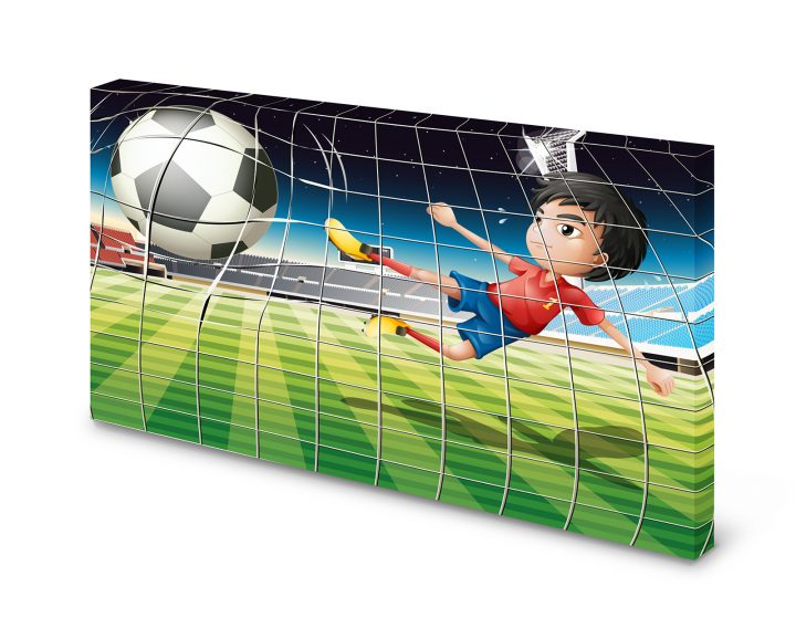 Magnettafel Pinnwand Bild Fußball Tor Xxl Gekantet | Kinder | Motiv innen Kinder Bilder Xxl