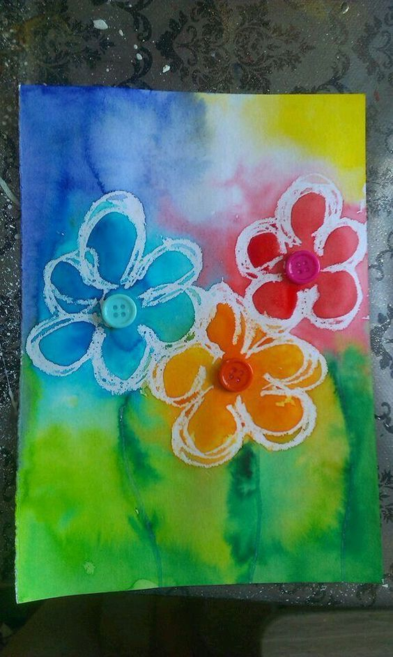 Malen Mit Kindern: Wunderbare Pusteblumen Mit Wasserfarben Malen - Doro bestimmt für Kinderbilder Zu Malen