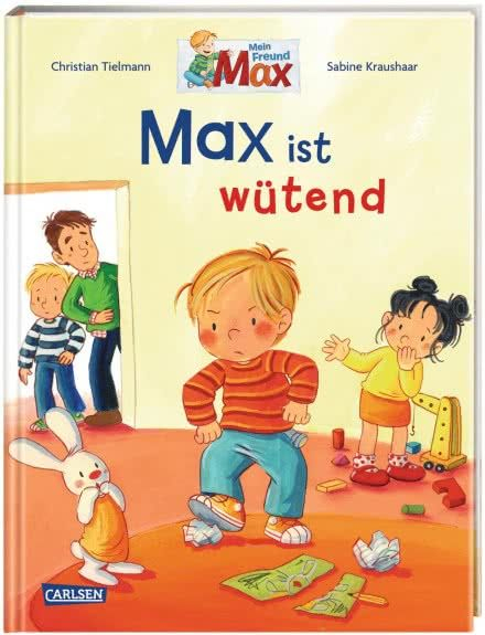Max-Bilderbücher: Max Ist Wütend - Hardcover | Carlsen Verlag ganzes Wie Wichtig Sind Bilderbücher Für Kinder