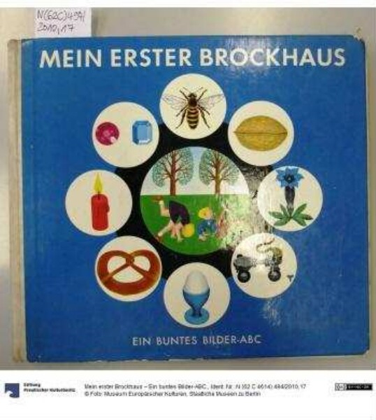 Mein Erster Brockhaus - Ein Buntes Bilder-Abc. - Deutsche Digitale verwandt mit Woher Die Kleinen Kinder Kommen Bilder