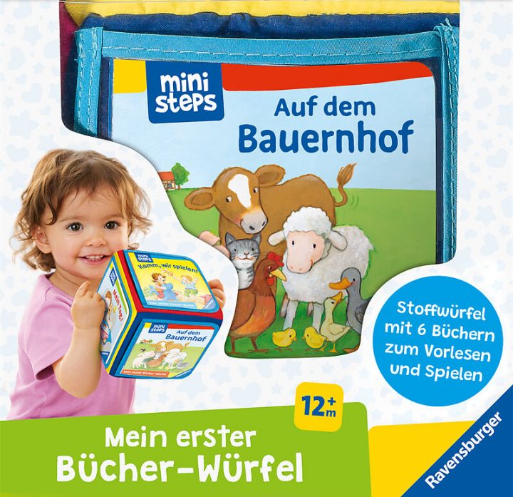 Mein Erster Bücher-Würfel (Starter-Set) - Ina Milk - Buch Kaufen | Ex bestimmt für Bilderbücher Für Kinder Ab 6 Monaten