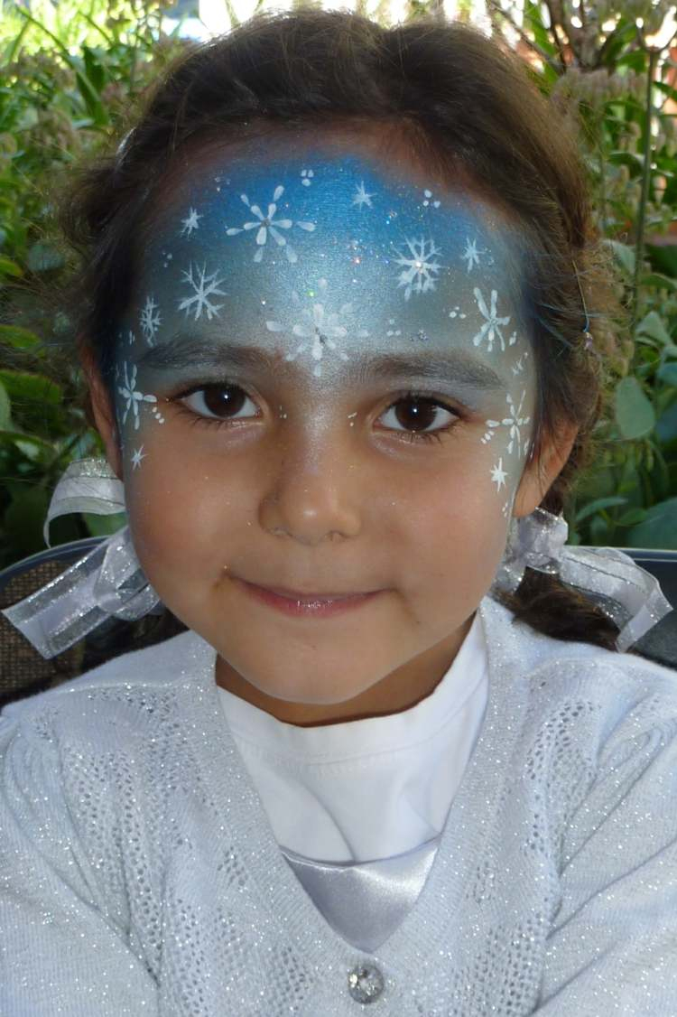 Mit Diesem Tollen Elsa Make Up Sticht Ihr Kind Am Faschingsfest Hervor! innen Kinder Bilder Ausschliesslich Machen Lassen