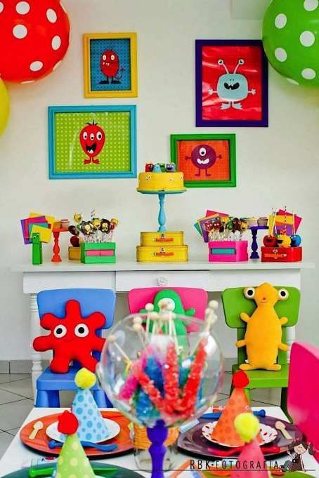 Monster Deko Das Ist Wirklich Eine Schöne Idee Zum Kindergeburtstag über Kinder Bilder Dank Geburtstag
