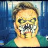 Monster Facepaint | Kinderschminken, Kinder Schminken, Schminken bestimmt für Zombie Schminken Kinder Bilder