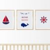 Namensbild Kinderbilder Set Nautisch Wal, Boot | Kinderbilder, Bilder in Kinderbilder Set
