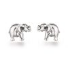 Ohrstecker Elefant Motiv 925 Silber Rhodium Ohrringe Für Kinder Mädchen innen Kinder Ohrringe Bilder